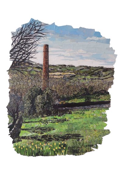 Peckwash Mill From Rigga Lane by Kirstie Adamson